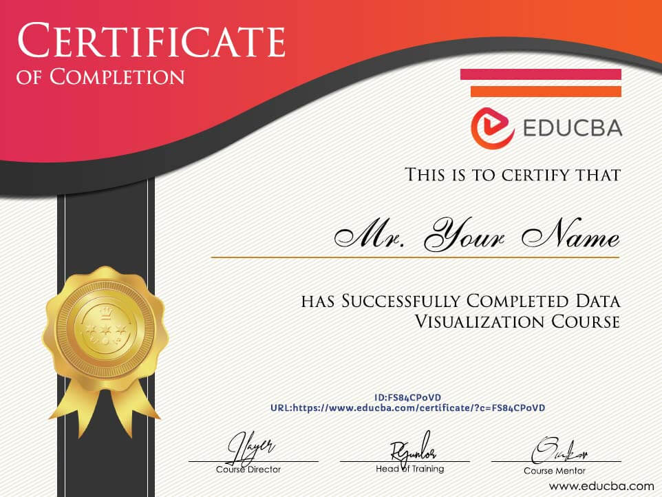 Data Visualization Course Certification